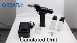 GREATLH Canulated Orthopedic Drills Orthopedic Hollow Drill Machine Tools Veterinary Orthopedic Instruments