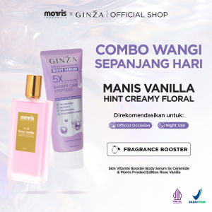 [PAKET BODY SERUM & FROSTED ISI 2] Morris Frosted Edition 100ml X GINZA Body Serum Barrier Care Peptides 180ML