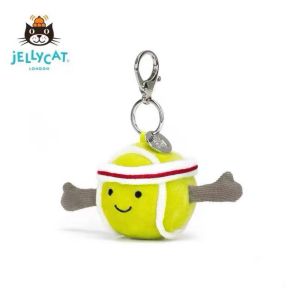Uk jellycat Fun sports baseball bag charm plush toy backpack accessory graduation gift stuffed animal