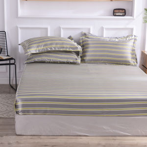 LZD Khăn Trải Giường Lụa Băng Lụa Giả Sedan Vỏ Bảo Vệ Nệm Simmons Lụa Giặt Mùa Hè