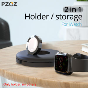 【LOCAL】PZOZ For Apple Watch Charger Holder Stand iWatch Wireless Charging Cable Management Organizers Accessories