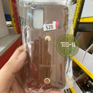 Case Samsung S20 S20 FE S21 S21+ S21 Ultra S22 S22+ S10 S10E Bumper Kulit Slot Kartu