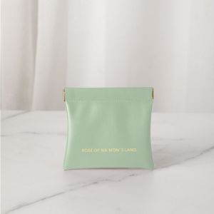 MILDGLOW Simple Lipstick Makeup Bag Portable Mini Jewelry Handbag Fashion Travel Storage Bag Women Girls