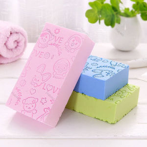 《 Baby Care》 Baby Body Scrub Soft Sponge Exfoliate Dead Skin Cleaner Shower Massage Brush Span Mandi