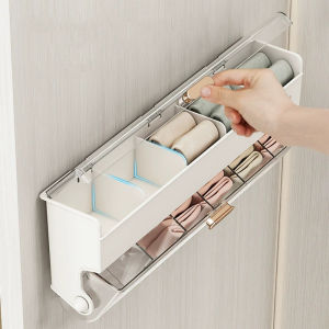 Th-กางเกงชั้นในถุงเท้า 3 ใน 1 กล่องเก็บของกล่องเก็บของ กล่องแขวนผนังสำหรับเสื้อผ้าที่ใกล้ชิด หน้าแรกแขวนผนังสิ่งศักดิ์สิทธิ์