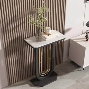 Porch Console Table Long Table Narrow Console Tables Long Table Simple High-End Iron Jardiniere Environmentally Friendly Material Porch Console Table Long Table