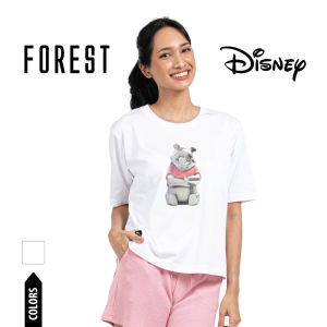 Forest x Disney 100 Year of Wonder Winnie The Pooh 3D Sculpture Airism Cotton Ladies Family T Shirt - FW820073