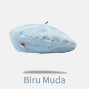 Topi Baret Korea Wanita High Quality/Cute Baret Cap Korean Style / Topi Pelukis / Dewasa Topi Seniman Aesthetic / Topi Wanita Modern