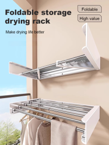 Balcony Wall Mounted Storage Towel Rack (70 Characters Max)