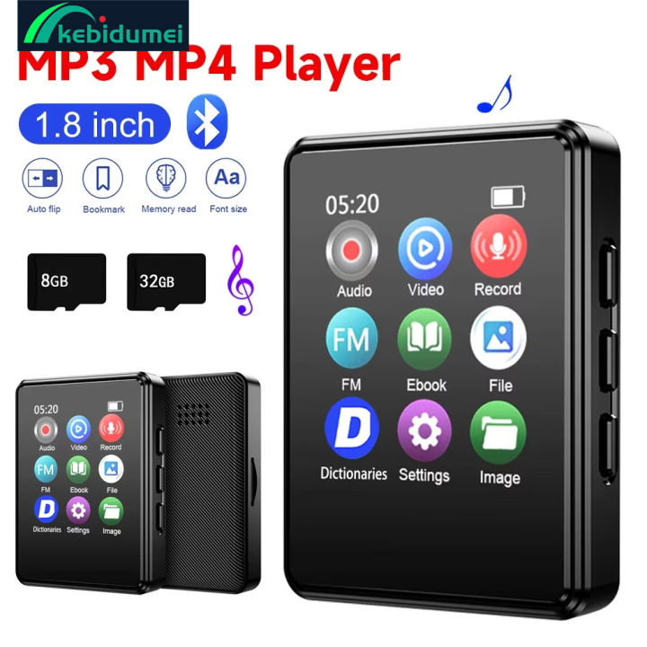 Máy nghe nhạc MP3 kebigumei MP4 Máy nghe nhạc cầm tay HIFI 1.8inch Màn ...