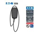 EATON EV Changer เครื่องชาร์จรถยนต์ไฟฟ้า ระบบAC Smart Home Series Wallbox 7kW  32A |1 Phase | EVXI-A7000HC43W000 | Eaton. 