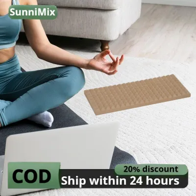 Wooden Yoga Board Sadhu Board Indoor Easy to Carry Gift Comfort and Balance Foot Massage for Adults for Yoga Office Workout