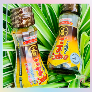 Dầu mè / dầu vừng nguyên chất Ajinomoto Nhật Bản cho bé ăn dặm 70g cung cấp canxi và DHA cho bé