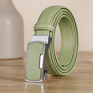 3CM Women man Genuine Leather Belt For Female Strap Casual All-match Ladies Adjustable Belts Designer Automatic man belt buckle