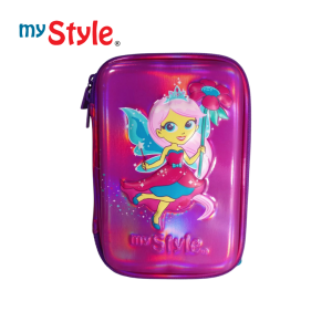 My Style TM 2277 Fairy Princess Hardtop Pencil Case Metalic Finishing Material - Pencil case multifungsi perempuan
