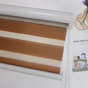 Blinds Venetians korean zebra duo roller blinds for window Color block blinds 60x160/80x160/100x160/120x160/140×160/160×160/180×160cm