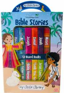 Board Book : My Little Library: Bible Stories (12 mini board books) ไบเบิ้ลสำหรับเด็ก บอร์ดบุ๊ค เซท12เล่ม 9781640309968 ✨ ✨ Import from USA✨ ✨