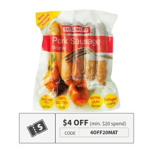 Tatsumoto Japanese Pork Sausage Original - Frozen