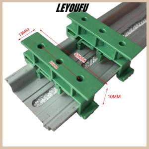 LEYOUFU PCB 25mm DIN Rail Mounting Adapter Circuit Board Bracket Holder Carrier Clips
