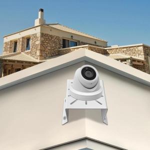 Gắn tường cho camera CCTV đèn LED góc tường Bracket gia đình ngoài trời trong nhà Camera an ninh gắn kệ