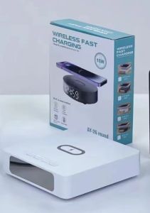 【✅SG Seller✅】RICHMENT Digital Alarm Clock with 15W Fast Wireless Charger Station Rechargeable USB Charging Ports Wireless Charger Dual Alarm Clock Weekday/Weekend Mode LED Clock for Gift Bedroom Desk Office(SG Local Seller with Free Shippping)