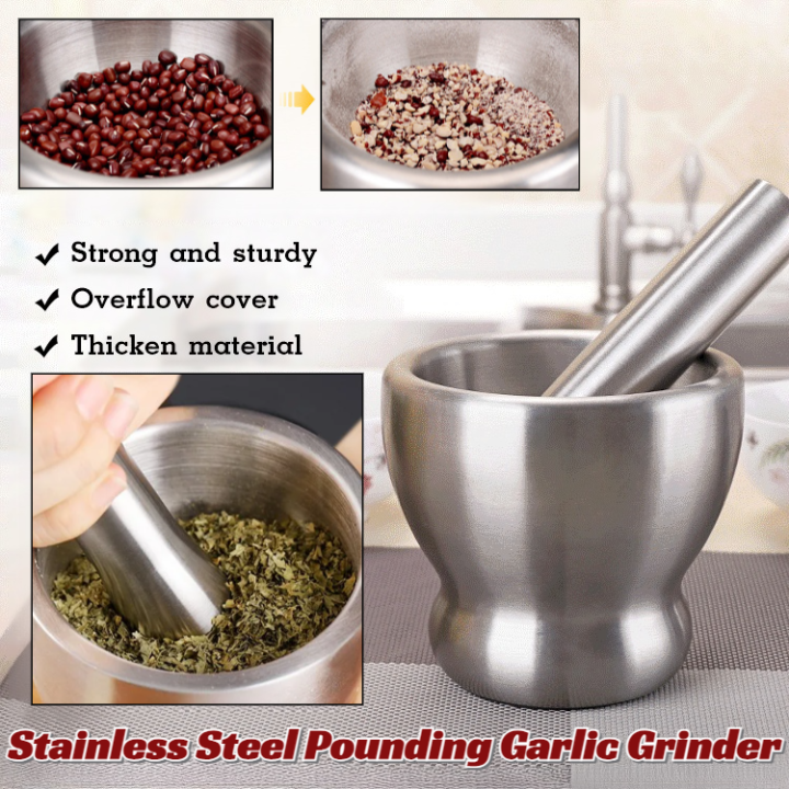 Stainless%20Steel%20Pounding%20Garlic%20Grinder%20Food%20Grade%20Garlic%20Pounder%20Garlic%20Masher%20Household%20Manual%20Metal%20Mashing%20Press%20Bowl%20-%20Image%202
