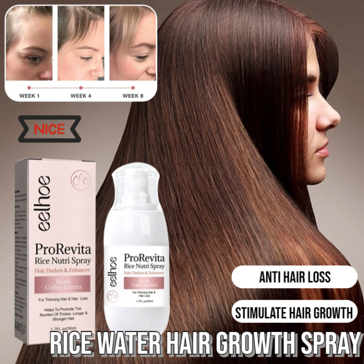 Rice Water Hair Growth Spray Anti-Hair Loss Promotes Hair Growth