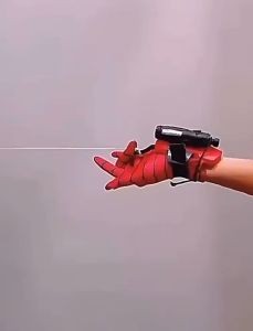 Găng Tay Người Nhện Bắn Phi Tiêu Hút Cốc - Đồ Chơi Spider Hero Phóng Dây Siêu Ngầu Cho Bé