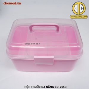 Hộp thuốc đa năng dùng trong y tế phẫu thuật hộp đựng dụng cụ đa năng CD-2113