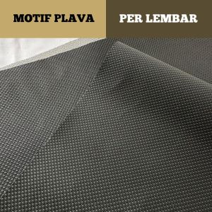 RJ Kulit Motif Kopi Hitam Plava Ukuran 46 x 90 cm Tebal 0.7 mm Bahan Premium Untuk Semua Jok Motor