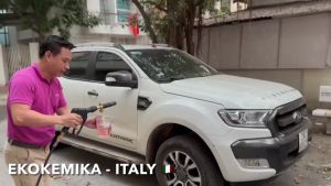 Dung Dịch Rửa Xe Không Chạm Ekokemika Turbo X12 20L Sạch Nhanh Xe Tải Xe Khách Xe Công Trình Cực Bẩn Phukienprocare