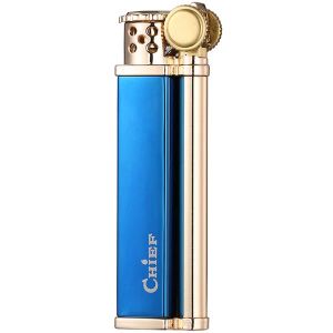 Hộp Quẹt Bật Lửa xăng đá Chief CF002 thiết kế đẹp độc lạ tiện dụng - dùng xăng bấc đá cao cấp ( giao mẫu ngẫu nhiên ) (KHÔNG CHỨA XĂNG GAS)
