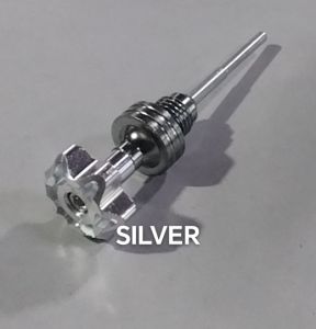 [MDEPOT] Motorcycle oil dip stick filter cover alloy