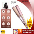 Kemei Dedicated Female Pad hair Root Corrugated Hair Curler Tourmaline Ceramic Curling Iron Crimper Corn Plate Corn Perm Splint Hair Styling Tools Corn Splint Fluffy Corn Silk JB-KM-3114-Y. 