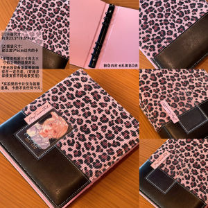 A5 K-Pop Photo Album Fabric & PU Leather Patchwork Card Binder for StickersPolaroid PhotosTrading Card Collectible2026