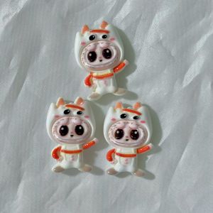 [FREE SHIP] Crocs Jibbitz Sticker gắn dép hình Labubu hóa trang ngộ nghĩnh - Có nút gắn