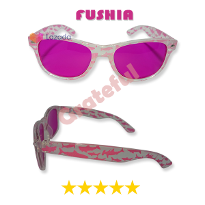 SUNGLASSES KIDS FULL COLOUR - Kacamata Fashion Lucu Warna Frame Jelly Bening Lensa Netral Multiwarna Gaya Korea Style Cocok Untuk Anak  Full Rim Ringan Kokoh - FREE CASE