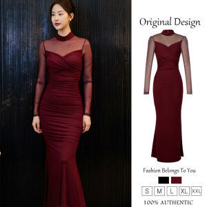 Zyht phụ nữ ăn mặc Đầm công sở váy hàn quốc kỳ nghỉ dresse ĐầM Dạ HộI tham dự sự kiện dresse trang phục sang trọng Đầm thời trang Đầm đi tiệc Wedding dresse 80407