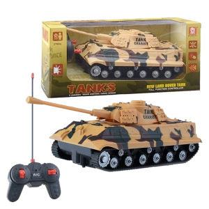 Brightberry Tank Chariot Car Tanks Remote Control Radio High Performance Vehicle Model Land Rover Tank Car