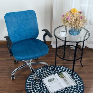 2Pcs/Set Computer Chair Cover Universal Elastic Office Chair Covers  Removable&Washable Chair Protector Home Decor