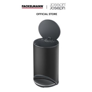 Joseph Joseph Arc™ 10L Easy-push Matt Black Pedal Bin JJ0135