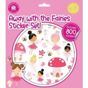 800 Sticker Bomb Fairy Animal - Gifts Art & Craft Collages Stories Decoration Gift Kids School Stationery