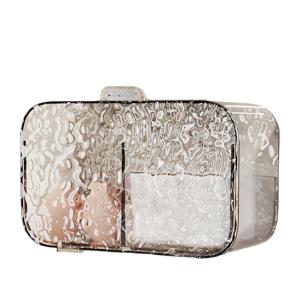 Bedroom Cotton Pad Organizers Clear View Wall Mounted Cotton Pad Storage Organizers Holder For Bedroom Or Bath