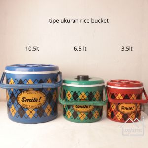 RICE BUCKET/ TERMOS NASI DIAMOND 3.5LT 6.5LT DAN 10.5LT