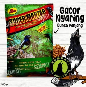 SEMPATI Superfit Platinum 100gr Pakan Pur Voer Burung Murai Anis Cendet Kacer Kenari Cucak Pakan Probiotik Vitamin Burung Berkicau Anti Stress