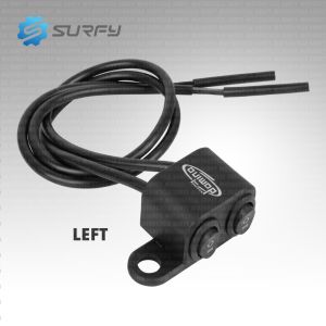2 Pieces Motorcycle Skull Spotlight LED Two-Color Spotlight Headlight Distance Near Light
