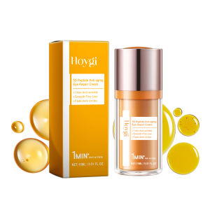 Hoygi 5D Peptide Anti Aging Eye Repair Cream Soluble Collagen Eyebag Remover Cream Wrinkle Firming Fade Dark Circles 15ml