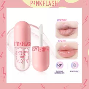 Grabstock Pinkflash Care Plus Lip Oil 4ml PF-L12 - Lip Oil Lipgloss BPOM