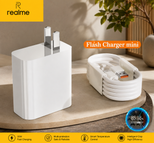 DV: Original Fast Charger Realme 18W Micro USB/Type-C Cable Adapter Set For Android Charger c15