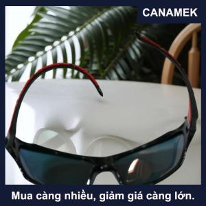 【CANAMEK】 1 cái thể thao phân cực Kính mát cho nam giới Trọng lượng nhẹ tầm nhìn ban đêm nam Shades đi xe đạp lái xe câu cá thời trang gương kính mát